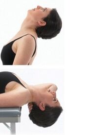 gymnastics fun ọrun fun osteochondrosis